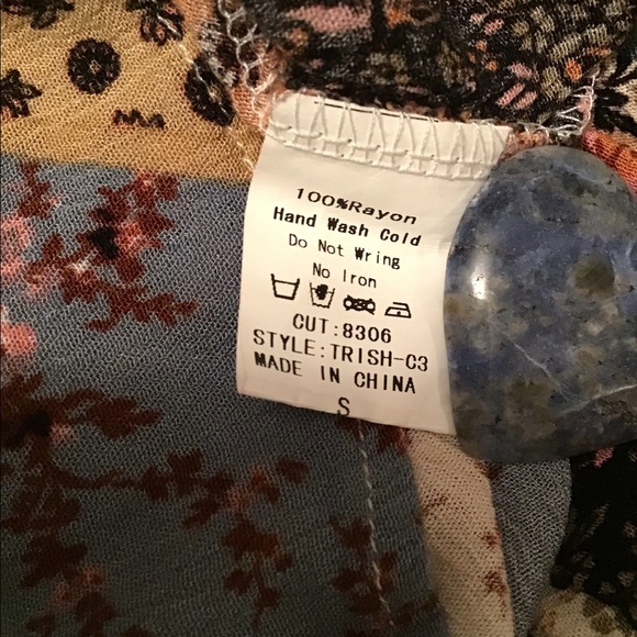 HONEYME “patchwork” tunic - Picture 6 of 6